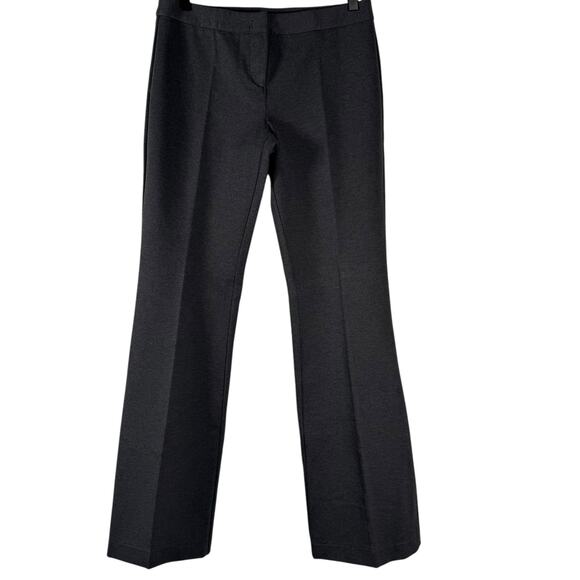 Derek Lam Black Alana Flare Leggings Stretch Mid Rise Career Workwear Corp Sz 6 - Picture 2 of 12